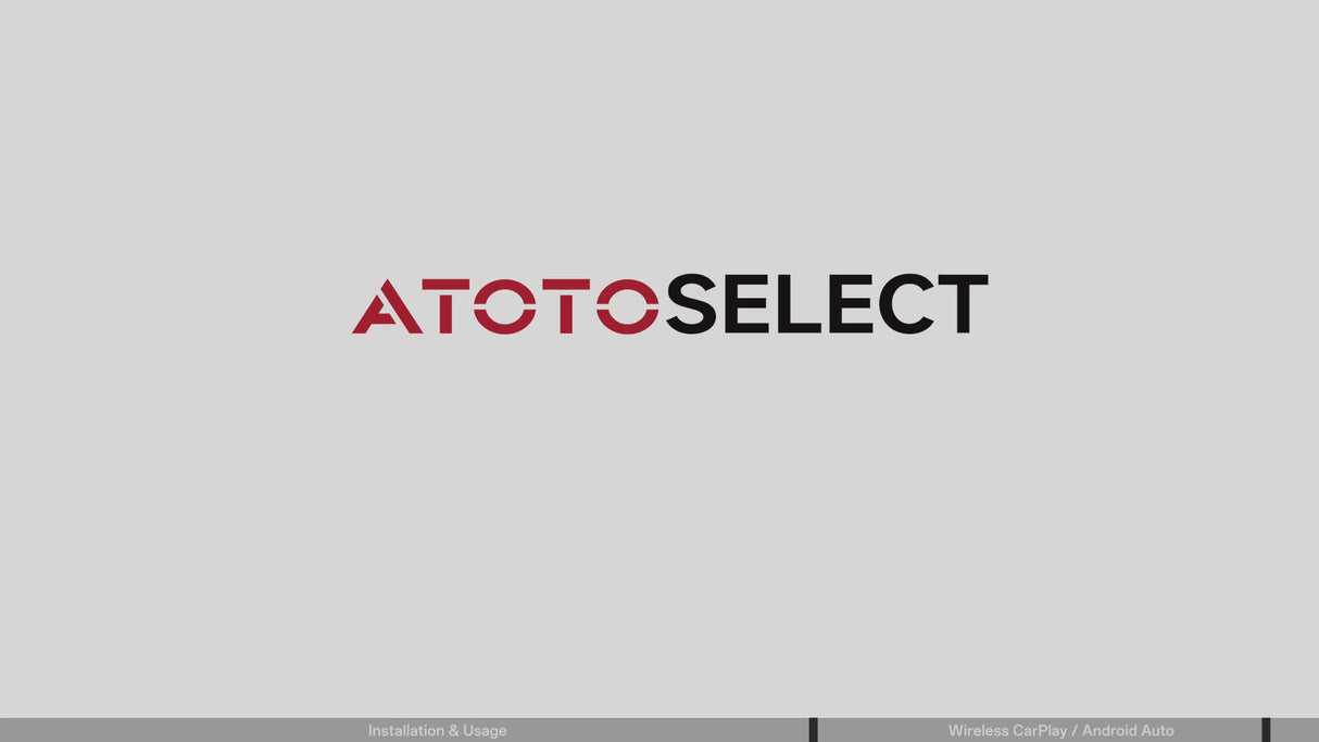 ATOTOSELECT CB4A Adattatore Wireless CarPlay, 2 GB + 16 GB Magic Box