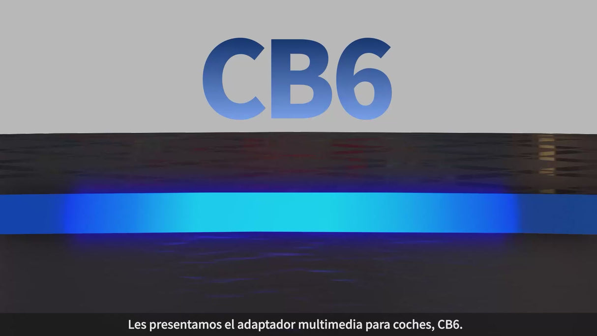 ATOTO CB6 Dongle WIFI CarPlay Inalámbrico, Caja AI para Coche con Android 13, GPS, DriveChat, 4G LTE, 8G+128G, Compatible con Netflix/YouTube, Plug & Play, Negro