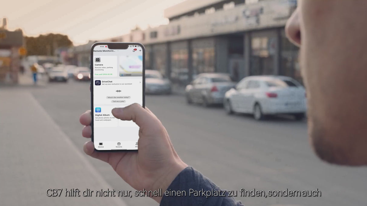 ATOTO CB7PO CarPlay AI Box mit 1080P DVR Kamera & OBD2 Scanner, Android 13, Kabelloses CarPlay & Android Auto, 4G LTE, HDMI, DriveChat AI, ScenePilot 2.0, QCM6125, 8GB+128GB