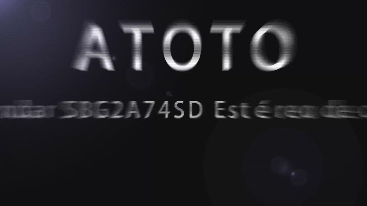 ATOTO S8G2A74SD 7" Android Radio 2 Din, Navegación integrada, CarPlay y Android Auto inalámbricos, Doble Bluetooth, Vista trasera HD con LRV, Pantalla IPS y más